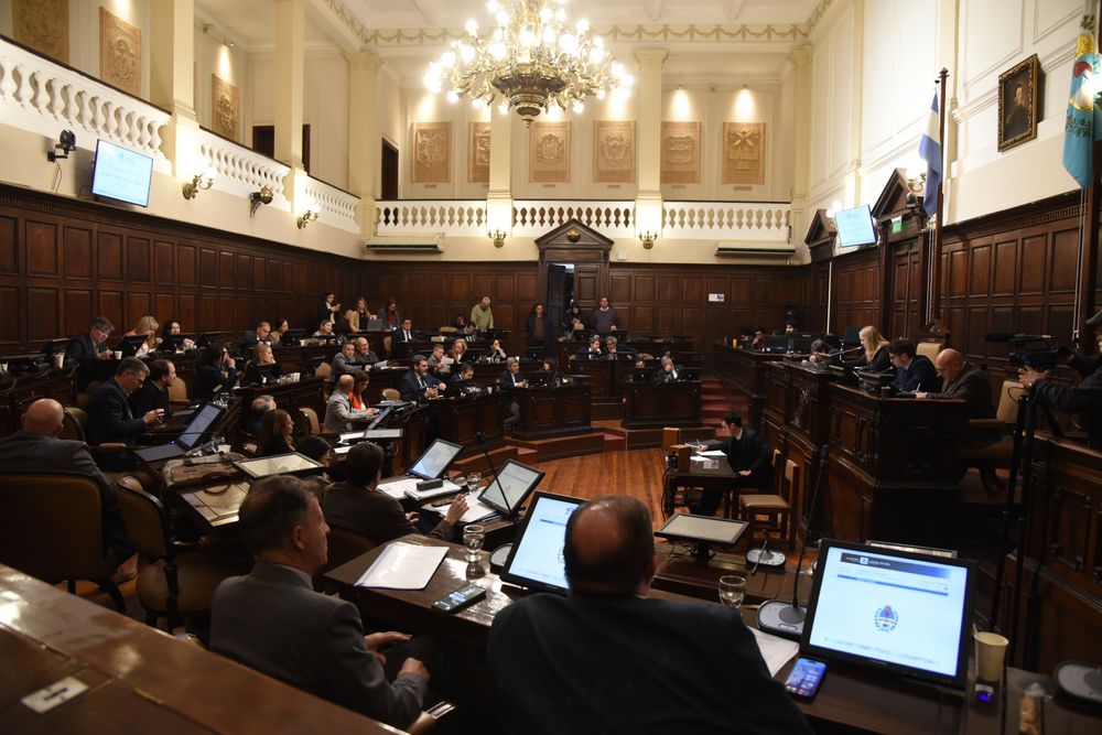 El Senado de Mendoza en sesión. Archivo