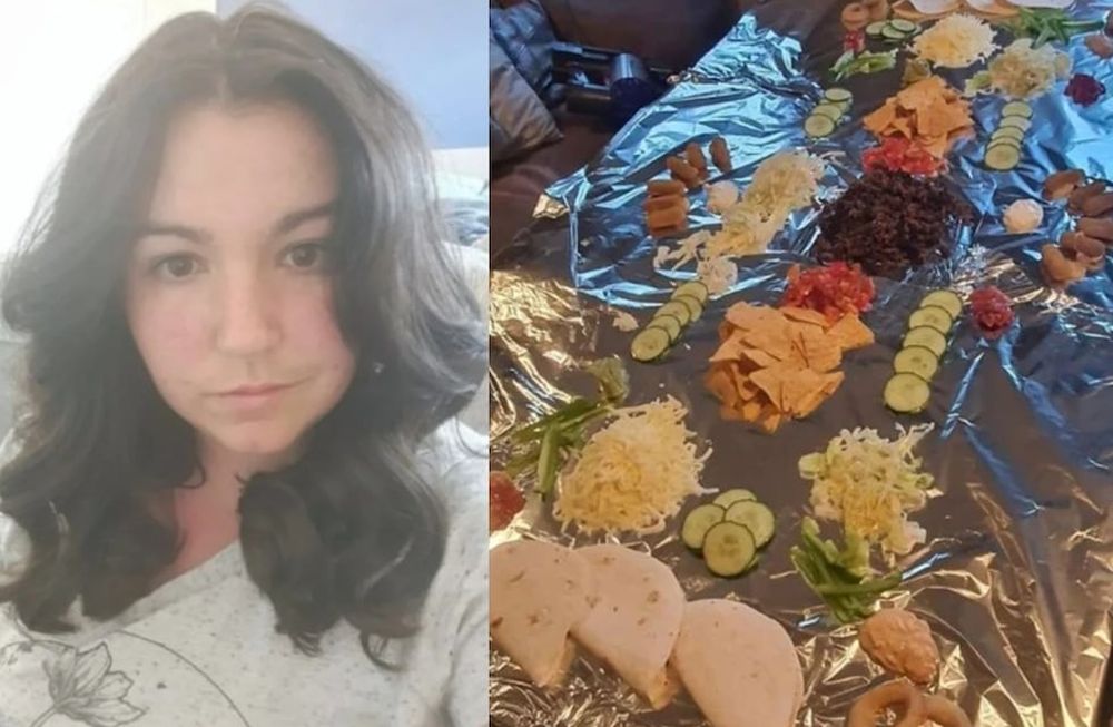 Rebecca se volvió viral en las redes tras compartir su método para evitar lavar los platos.