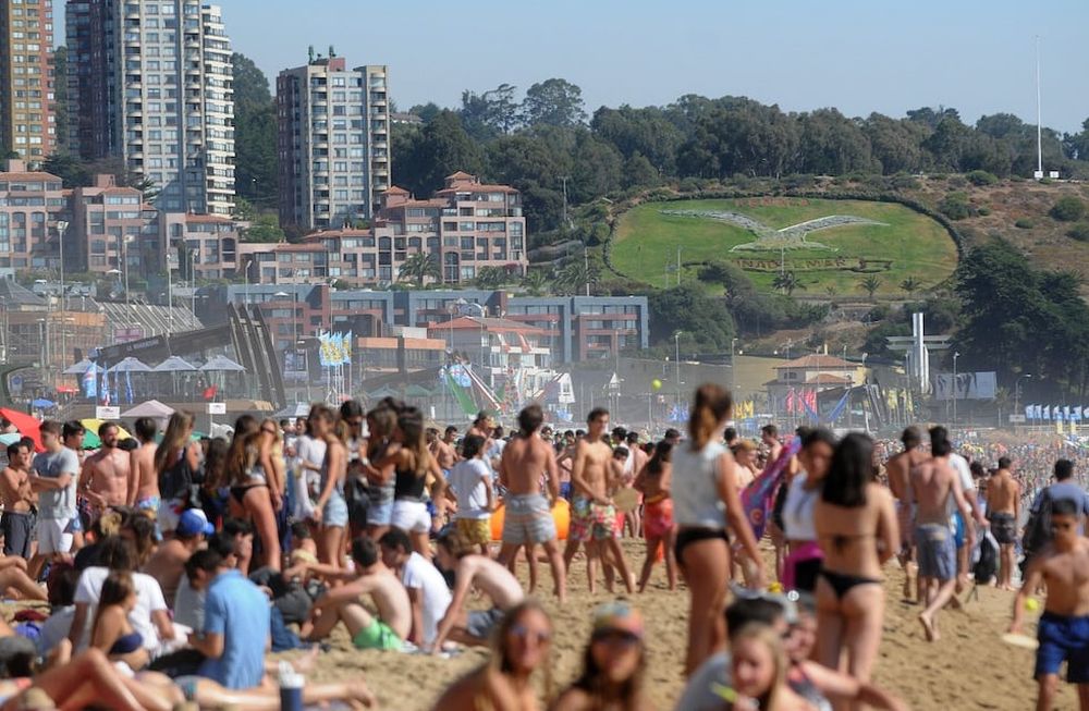 Para pasear por Chile, este verano será necesario contar con un seguro por Covid. / Ignacio Blanco - Los Andes