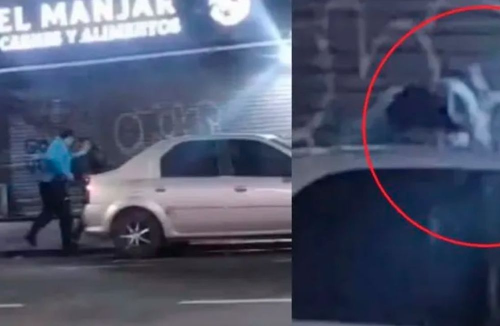 Un agente de la Policía de la Ciudad baleó a un hombre que intentó acuchillarlo. Captura: ámbito