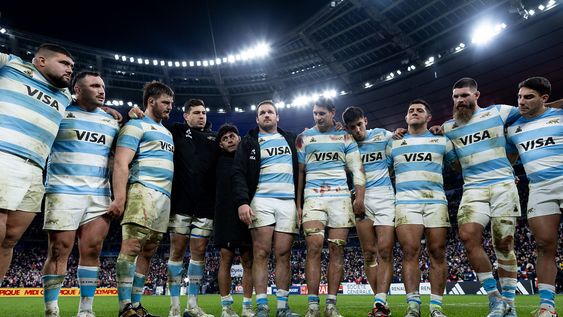 El último juego de Los Pumas ante Francia a fines del año pasado.