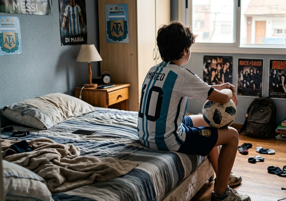 Familia se busca: tiene 13 años, ama el fútbol y sueña con ua 