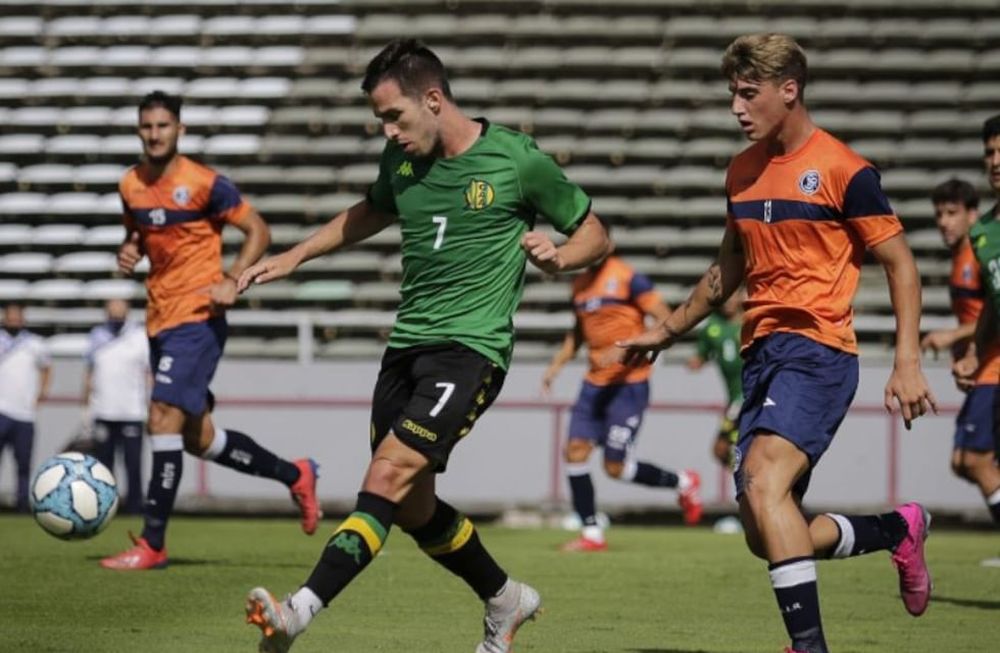 Federico Andrada marcó para Aldosivi el tanto de la victoria en el primer partido. / @clubaldosivi
