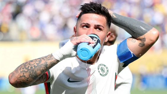 Fútbol. Enzo Fernández una baja en la selección