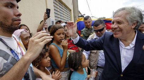 El líder de la OEA no descarta una “intervención militar” en Venezuela