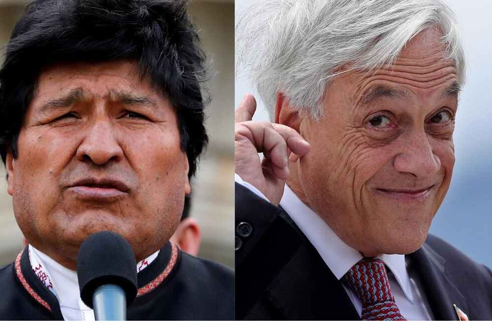 Morales dice que “nunca van a renunciar” y Piñera afirma que “se hizo Justicia”