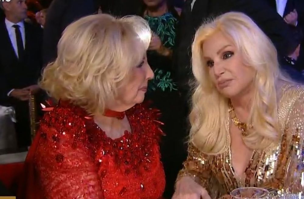 Susana Giménez y Mirtha Legrand. / Archivo
