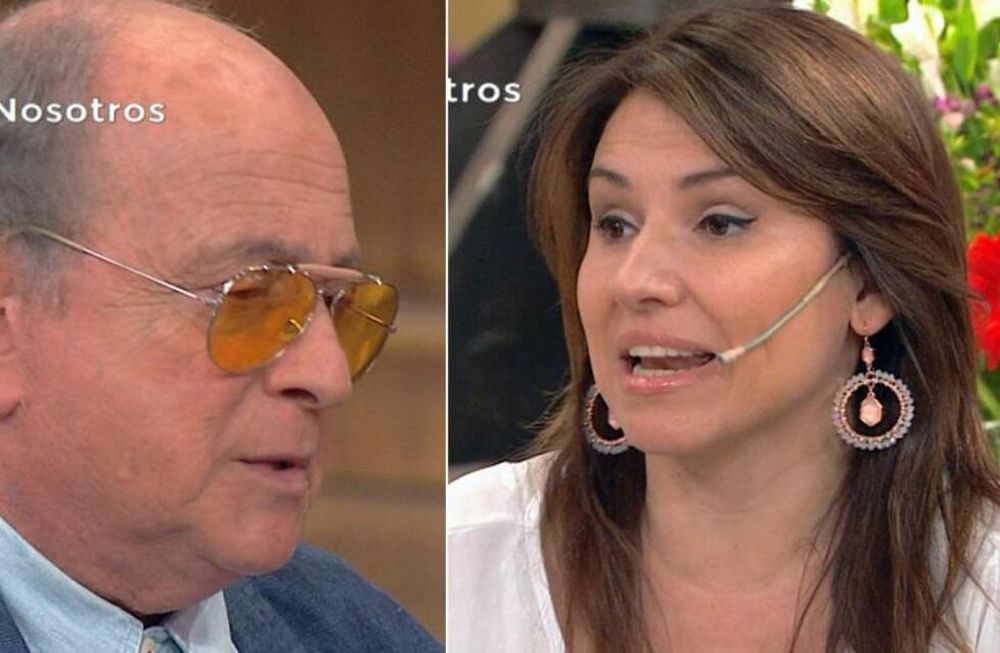 Cruce en vivo: Fernanda Iglesias preguntó y Chiche se fue