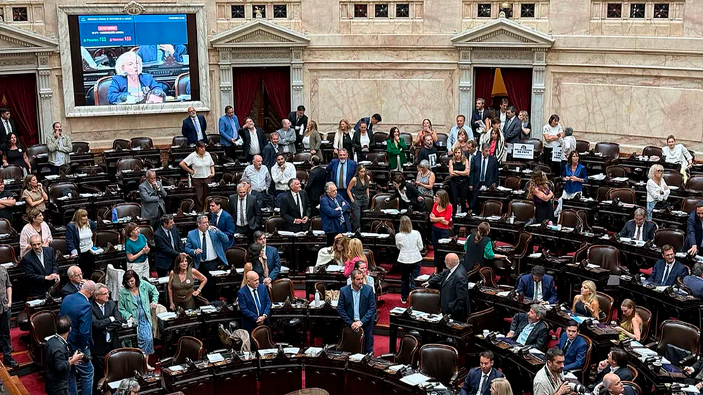 Diputados: el peronismo quiso suspender la sesión al pedir una moción en el debate por la reforma laboral.