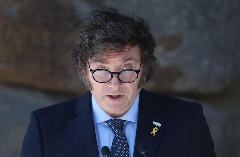 La Oficina del Presidente Javier Milei ratificó su solidaridad y compromiso inclaudicable con el Estado de Israel. Foto: EFE/EPA/ABIR SULTAN