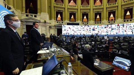 Los Andes | Massa. Le ofreció a JPC el recinto solo para ellos, mientras cumplan los cuidados sanitarios, aunque manteniendo la forma de debatir y votar: electrónica.