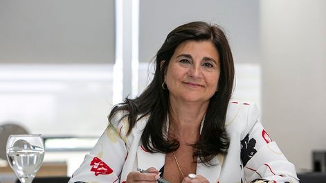 Gabriela Testa presente en la reunión del Observatorio turístico. Foto: Los Andes