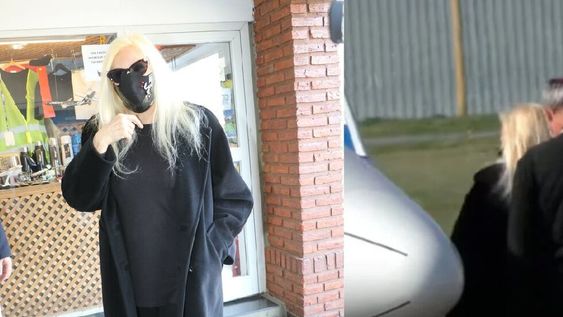 Susana Giménez regresó a Uruguay en un vuelo privado