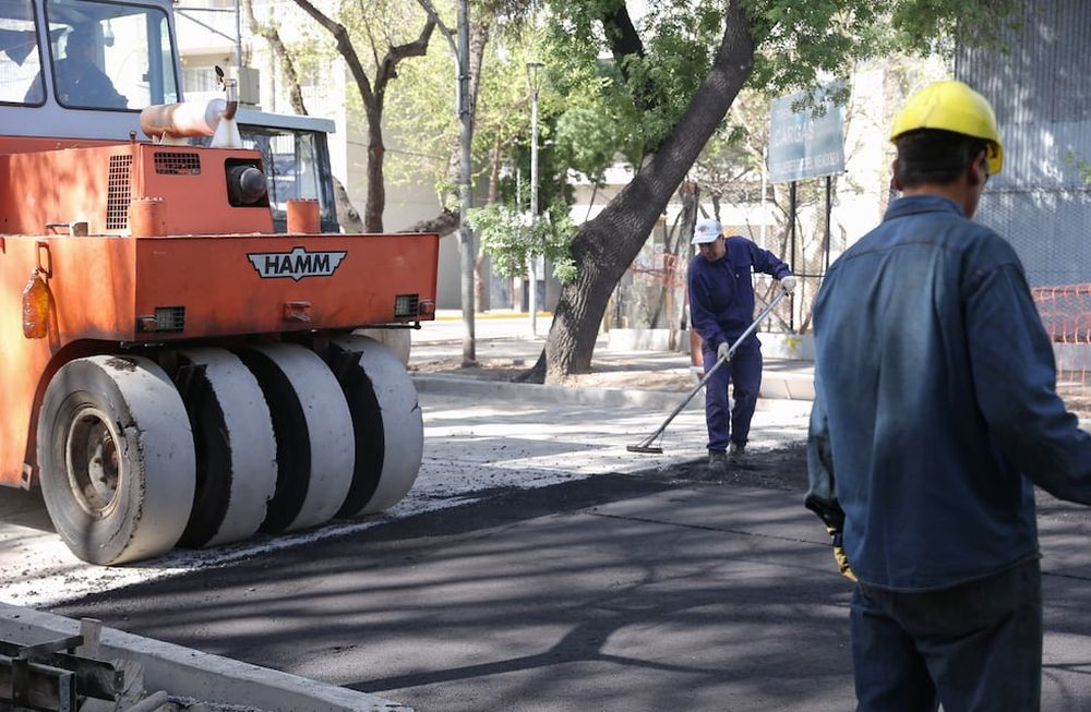 Progresan las obras en calle Tiburcio Benegas de la Sexta Sección