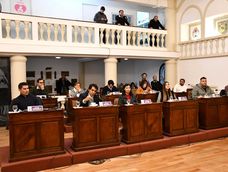 Concejo Deliberante de Guaymallén en sesión.&nbsp;