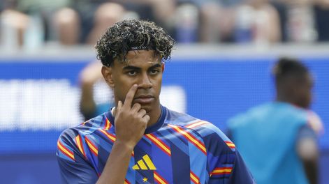 Advierte. Lamine Yamal, tras el triunfo de España frente a Bélgica, afirmó que no está preocupado por sus números personales y los goles, que prefiere salir ganar el Mundial.