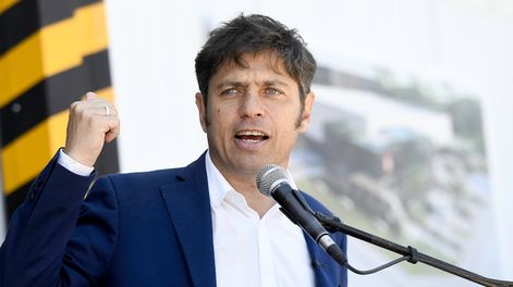 Dura crítica de Axel Kicillof a Javier Milei. Foto: NA