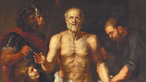 La muerte de Séneca por Peter Paul Rubens