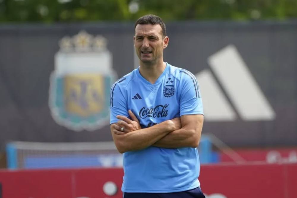 Lionel Scaloni, DT de la Selección Argentina
