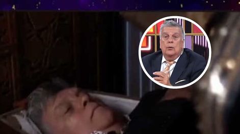 Luis Ventura fue a LAM a contar su experiencia en un ataúd