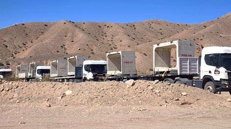 Traslado de alcantarillas en el Proyecto Josemaría Vicuña.