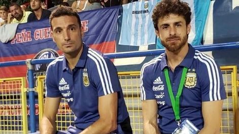 Scaloni y Aimar dirigirán la mayor