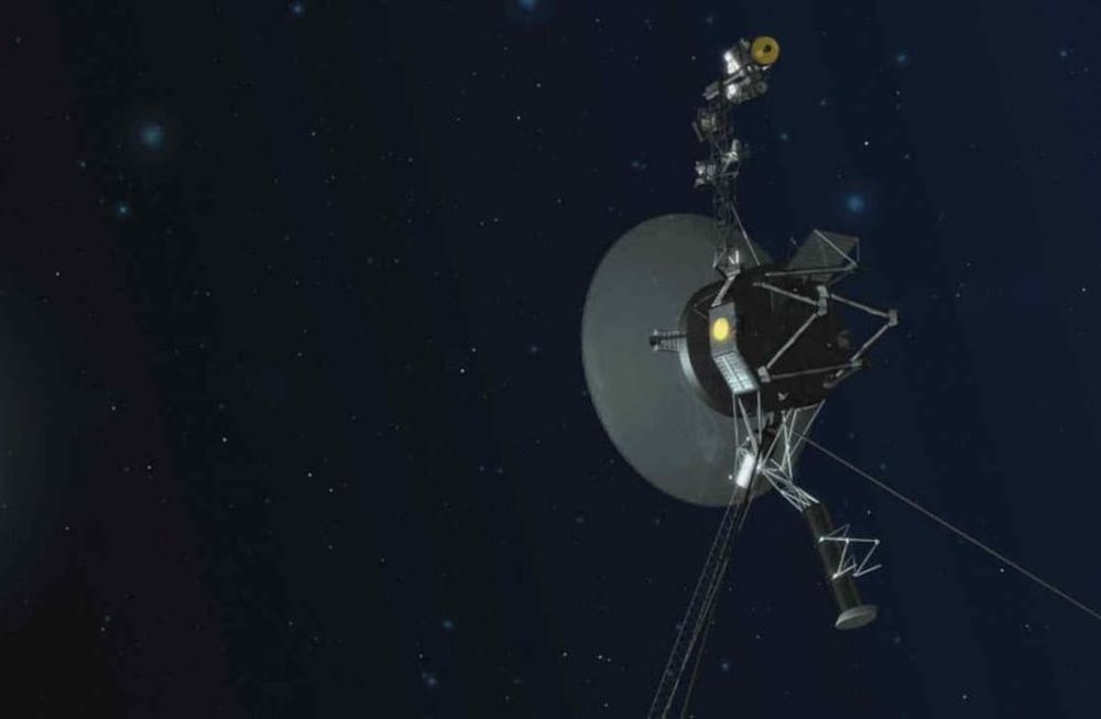 La nave cumplió 46 años de exploración espacial.