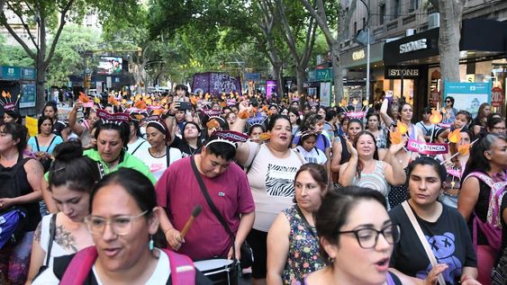 Cada 25 de noviembre desde 1999 se conmemora el Día Internacional de la Eliminación de la Violencia contra la Mujer | Foto Los Andes/Ramiro Gómez