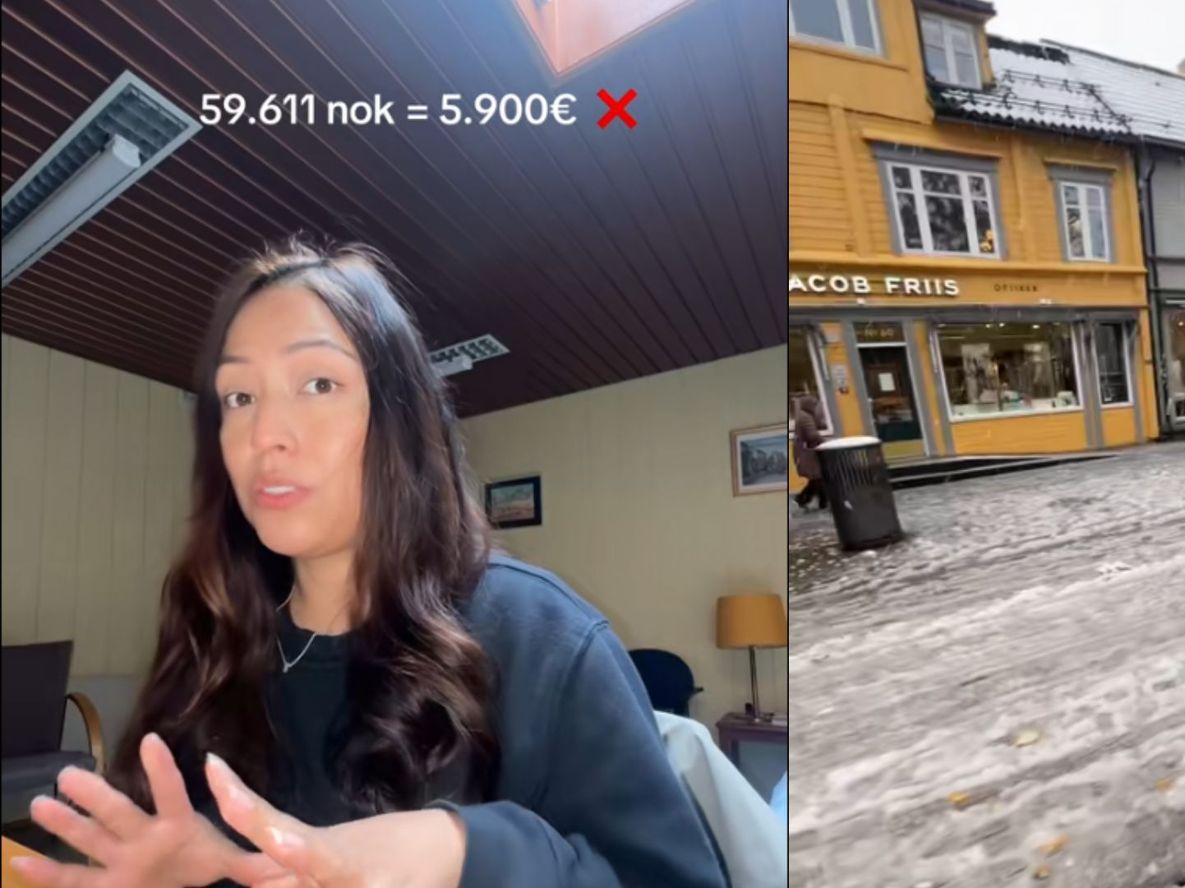 La joven contó su experiencia trabajando en Noruega.&nbsp;