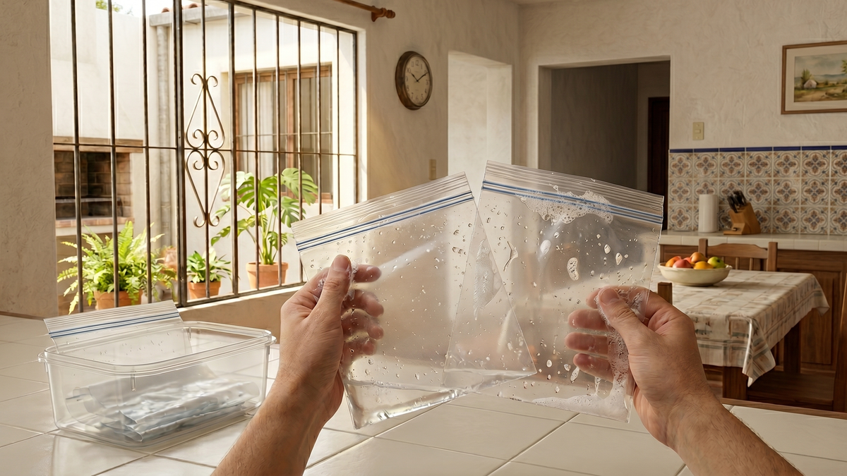 No tires las bolsitas zip usadas, tenés un tesoro en casa: la mejor forma de reutilizarlas