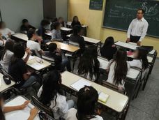 Pese al Zonda, el presentismo fue normal en las escuelas de Mendoza durante el turno mañana | Imagen ilustrativa