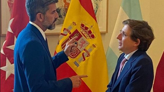 Ulpiano Suarez fue recibido por el Alcalde de Madrid, para fortalecer lazos entre ambas ciudades