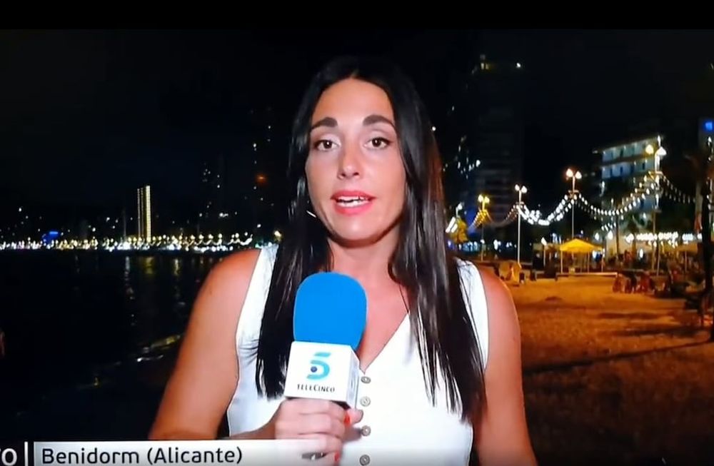 Una periodista se bloquea durante un móvil en vivo y las redes la apoyaron. / Foto: captura Los Andes