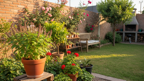 La albahaca santa transforma el jardín con jardinería práctica y plantas repelentes.