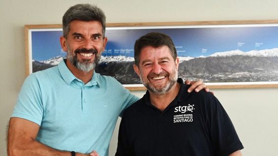 Ulpiano Suarez desarrolló una intensa agenda de trabajo junto al Gobernador de la Región Metropolitana de Santiago. Foto: Prensa Ciudad de Mendoza