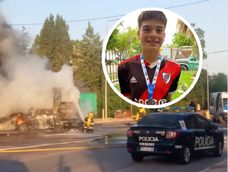 Samir Valentín Tula Guzmán, de 12 años, falleció en el choque entre un camión y colectivo en Maipú (Gentileza)