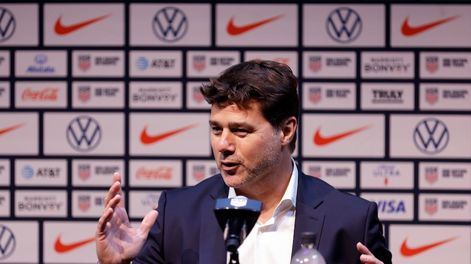 Los Andes | Mauricio Pochettino opinó sobre los hijos de Messi (AP Foto/Adam Hunger)