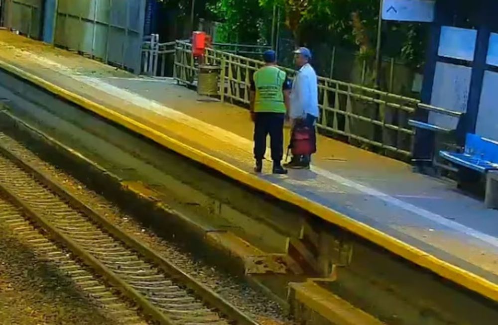El momento en que Morinigo se enfrentó al guardia.