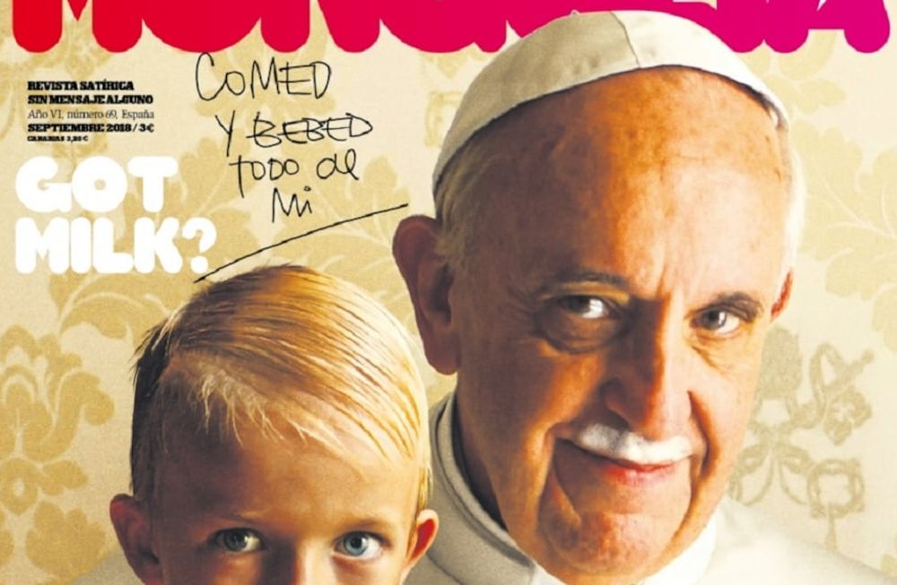 Controvertida portada de una revista española contra el papa Francisco