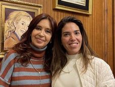 María Soledad Calle y Cristina Kirchner.