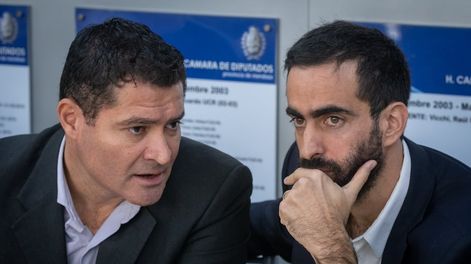 Los Andes | Los diputados reciben al ministro de Hacienda y Finanzas, Victor Fayad quien brindará detalles de los alcances del proyecto de mayor eficiencia en la administración de los  recursos y activos del Estado.Ricardo Mansur, Intendente de RivadaviaFoto: Igna