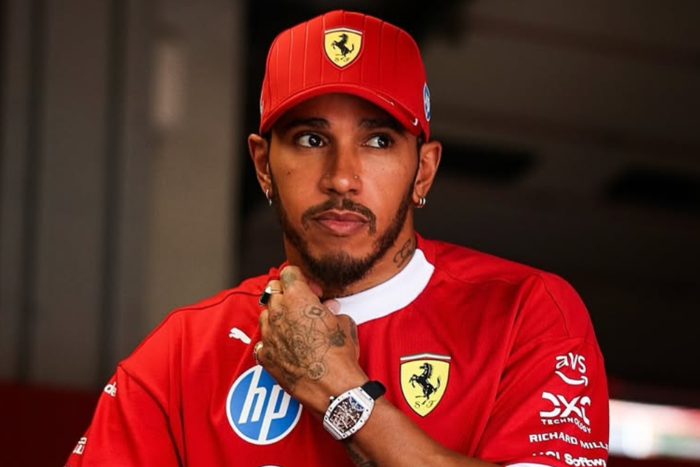 Formula 1. Lewis Hamilton, piloto de Ferrari