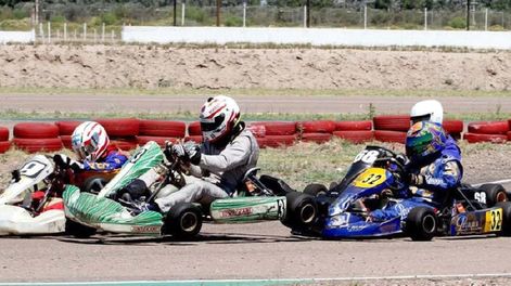 Karting: los mendocinos se hicieron sentir en el sanjuanino