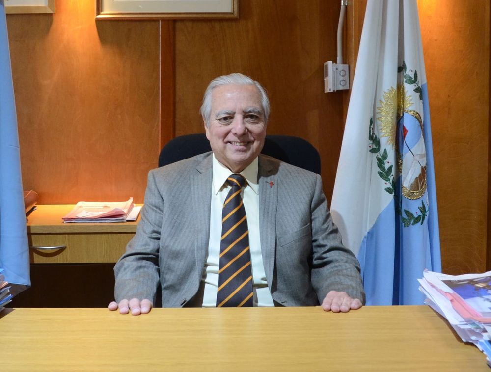 El ministro Julio Gómez fue elegido como presidente del Consejo de la Magistratura en un tenso plenario. Foto: Poder Judicial.