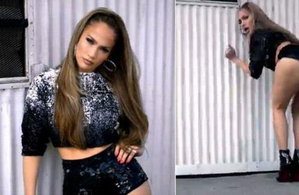 Jennifer López se sumó al fenómeno mundial twerking