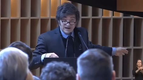 Javier Milei aseguró que a su gestión “no le falta política” desde Vicente López.