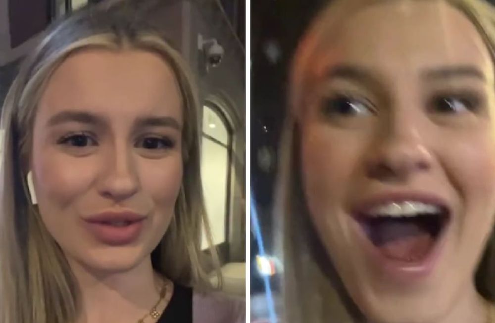 Acordó una cita con un chico que conoció por Tinder, pero un detalle en su rostro la alertó. Foto: captura.