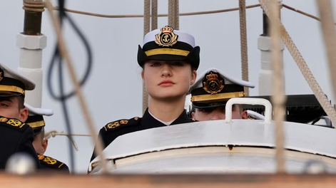 La princesa Leonor ha logrado comunicarse y mostrar su temor por lo que vive en el mar.&nbsp;