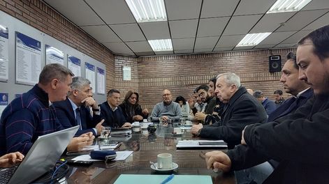 Los Andes | El diputado Germán Gómez (PJ) y el senador David Sáez (UCR) son las autoridades de la Comisión Bicameral de Seguridad. Foto: Prensa Diputados
