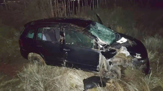Tunuyán: conducía alcoholizada, perdió el control del vehículo y volcó